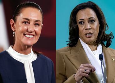 Claudia Sheinbaum y Kamala Harris hablan sobre migración entre México y Estados Unidos