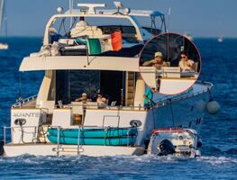 Los fotos de Ángela Aguilar y Nodal en lujoso yate en medio de rumores de embarazo