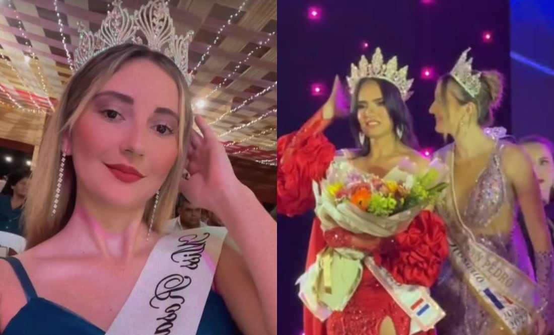 ¿Quién es Violetta Arevalos, la Reina de belleza que no quería entregar corona? | Fotos: Instagram @arevalos_roselyn // Video TikTok: @damita.77