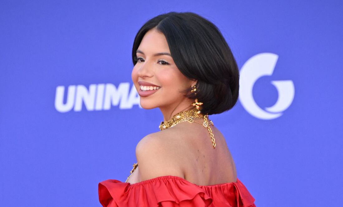 Acusan a Ángela Aguilar de robar costoso vestido que utilizó integrante de las Spice Girls. ¿Cuánto cuesta? Foto. BECK / AFP