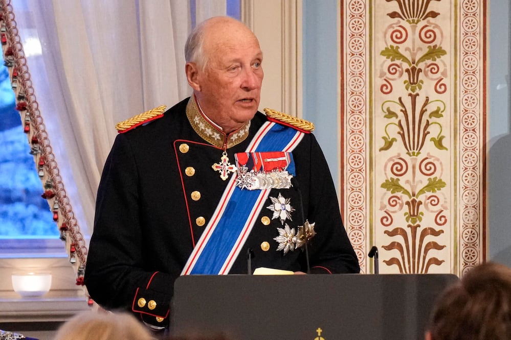 Rey Harald de Noruega agrava su estado de salud: el palacio revela qué ocurre. (Photo by Fredrik Varfjell / NTB / AFP) / Norway OUT