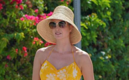 Ivanka Trump se luce con ajustado traje de baño a bordo de yate