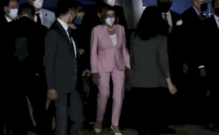 Nancy Pelosi llega a Taiwán; se elevan tensiones entre Beijing y Washington
