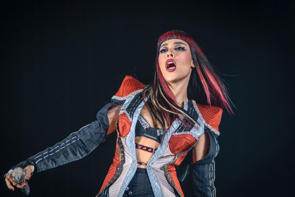 Danna Paola, cantante mexicana. Foto Grosby Group