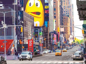 M&M's World; una tienda para amantes del chocolate en Nueva York