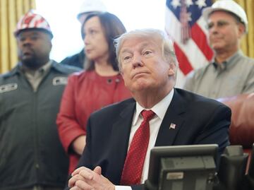 "¡Un muro es un muro!": Trump no quiere usar otra palabra