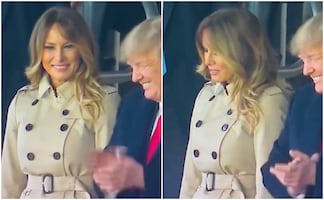 Video. Melania Trump reaparece y hace nuevo desplante a Donald Trump