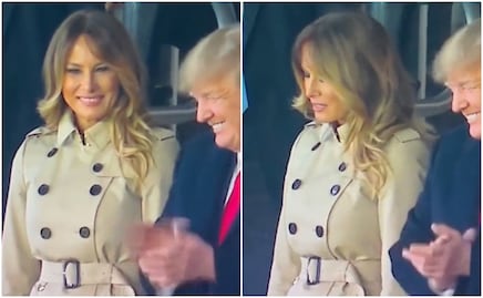 Video. Melania Trump reaparece y hace nuevo desplante a Donald Trump