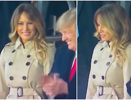 Video. Melania Trump reaparece y hace nuevo desplante a Donald Trump