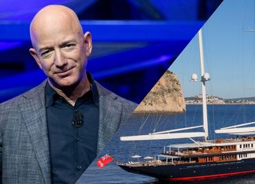El súper yate millonario de Jeff Bezos llega a Miami, pero no encuentra lugar para atracar
