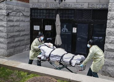 Covid. Estados Unidos suma 3 mil 882 muertes en un solo día