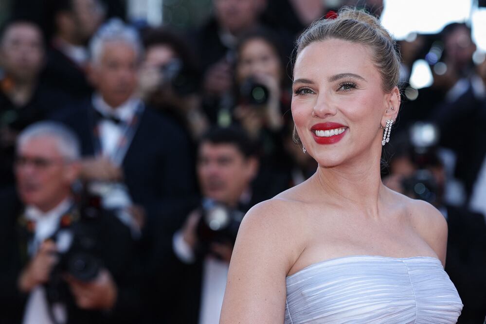 Scarlett Johansson. (Photo by Sameer Al-Doumy / AFP)