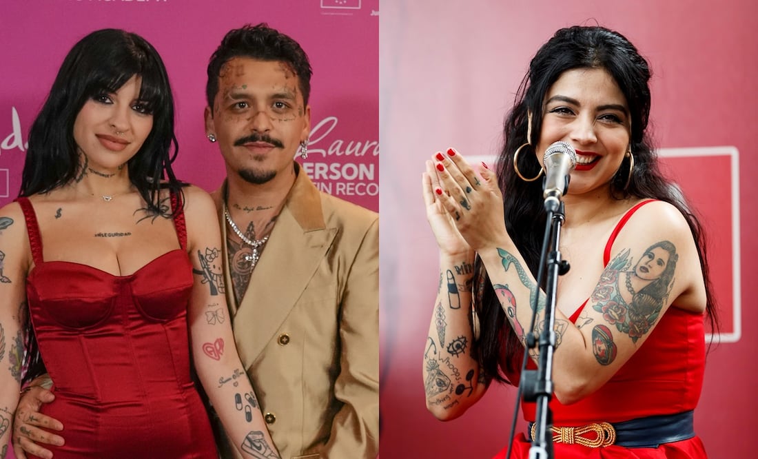 Christian Nodal quería casarse con Mon Laferte. Recuerdan la vez que dijo que quería a la amiga de Cazzu. Foto: AP/EFE