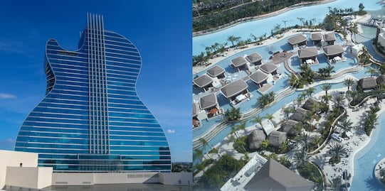 ¿Cuánto cuesta pasar una noche en el Guitar Hotel de Hard Rock?