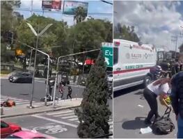 Riña en CDMX termina en tragedia: muere un motociclista tras disparo de un policía
