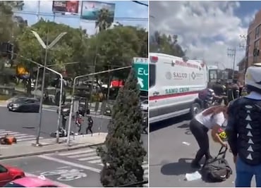 Riña en CDMX termina en tragedia: muere un motociclista tras disparo de un policía