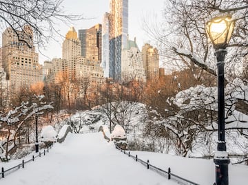 Los 10 destinos de Estados Unidos con más frío y nieve para el invierno 2023-2024