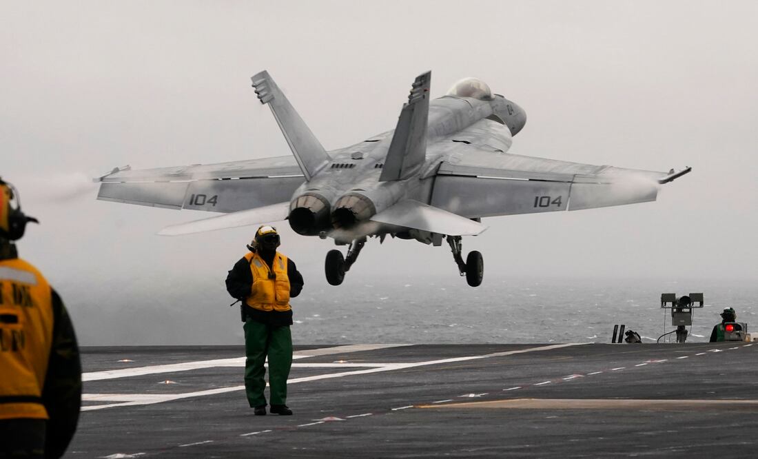 Reino Unido envía buques y aviones militares al Mediterráneo oriental para apoyar a Israel. (AP Photo/Steve Helber, File)