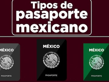 Los 3 tipos de pasaporte mexicano y su significado por color