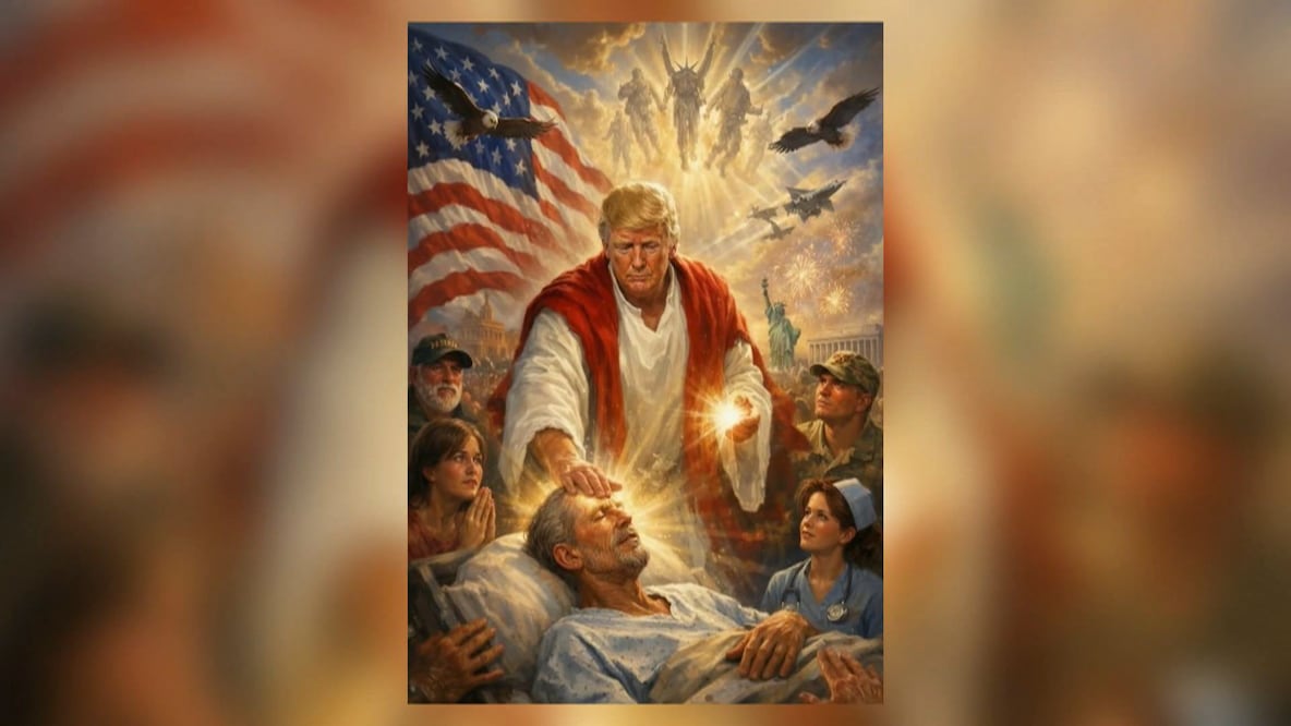 Tras ola de críticas, Trump borra imagen como “Jesús” y desata más polémica. Foto EFE
