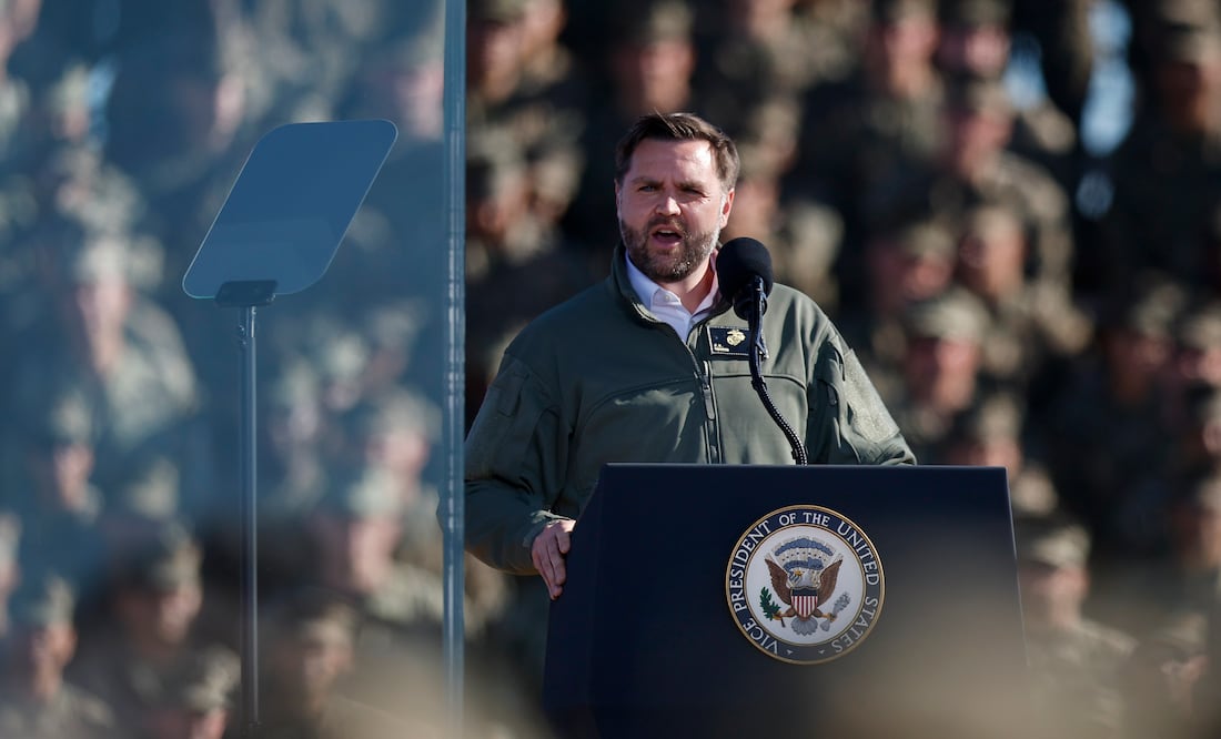 JD Vance: "Los extraterrestres podrían ser ángeles o demonios... existen fuerzas invisibles que manipulan el mundo". Foto: EFE/EPA/CAROLINE BREHMAN