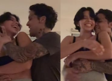 Ángela Aguilar protagoniza romántico video con Christian Nodal y le preguntan por las “esponjas”
