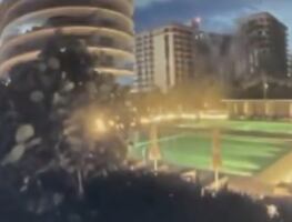 Video. Así colapsó el edificio en Miami; hay 99 desaparecidos