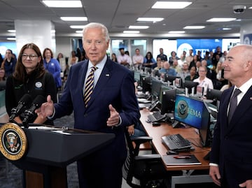 Joe Biden viajará el sábado a Florida para evaluar los daños de Idalia