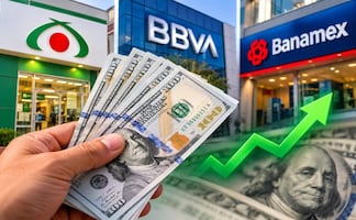 ¿Subió o bajó el dólar? Así cotiza hoy 10 de octubre en Banco Azteca, BBVA y Banamex