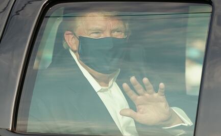 Trump, a la espera de alta hospitalaria, lanza tuits sobre elecciones