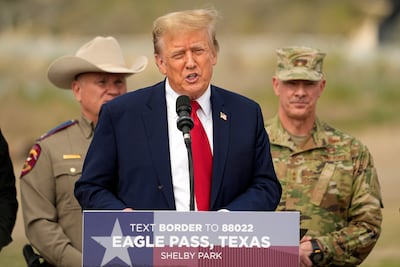 Donald Trump visita Texas y arremete contra Biden: ‘’Es un pésimo presidente"