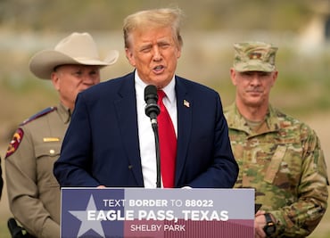 Donald Trump visita Texas y arremete contra Biden: ‘’Es un pésimo presidente"