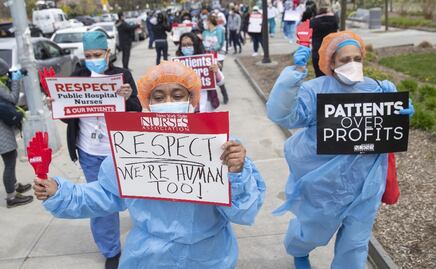 "Estamos muriendo", denuncian enfermeras de El Bronx