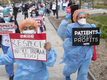 "Estamos muriendo", denuncian enfermeras de El Bronx