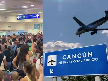 Tras apagón informático mundial, mexicanos cantan “Cielito Lindo” en aeropuerto de Cancún. VIDEO