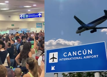Tras apagón informático mundial, mexicanos cantan “Cielito Lindo” en aeropuerto de Cancún. VIDEO