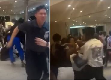 ¡Pelea en alta mar! Pasajeros arman una trifulca por unas tiras de pollo