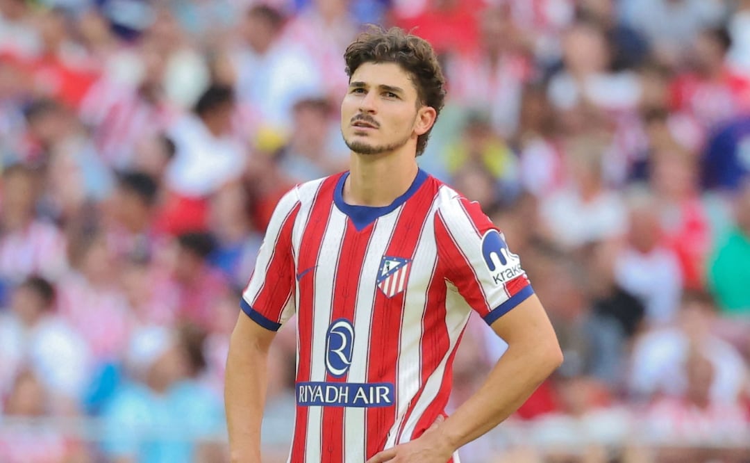 Julián Álvarez fue abucheado por el Atlético y Argentina reacciona: esto dijo Giuliano Simeone. Foto: AFP