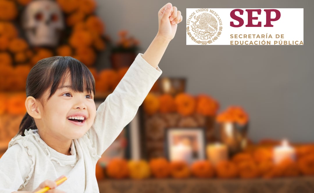 ¡Confirmado! SEP suspende clases y anuncia puente por Día de Muertos para estudiantes. Foto: Canva / SEP