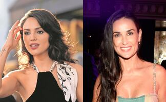 Eiza González posa junto a Demi Moore e impactan con atuendos de lujo