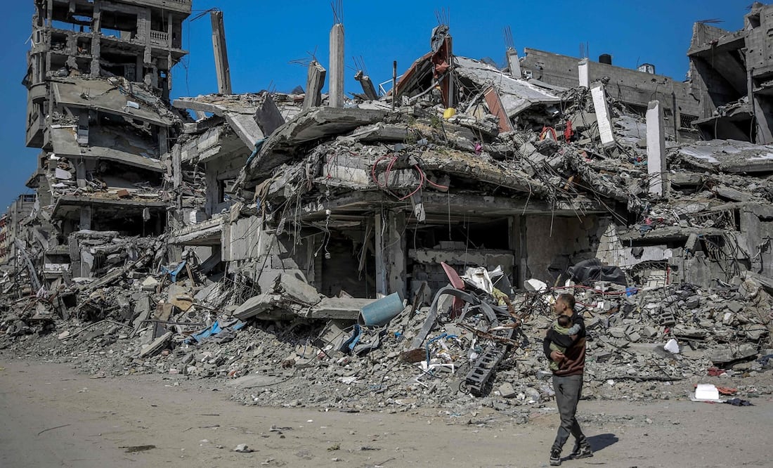 Gaza bajo fuego: Hamás acepta negociar con Estados Unidos para llegar a un acuerdo inmediato con Israel. Foto: AFP