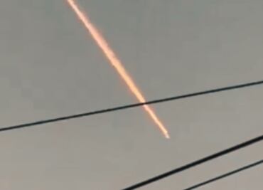 Captan misterioso objeto en el cielo de la CDMX: ¿Ovni, asteroide o meteorito? VIDEO