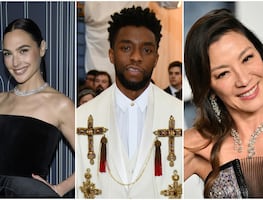 Gal Gadot, Chadwick Boseman y Michelle Yeoh tendrán una estrella en el Paseo de la Fama