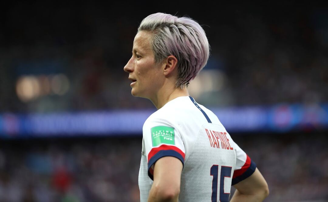 Megan Rapinoe con Estados Unidos en 2019. Foto: AP Photo / Francisco Seco