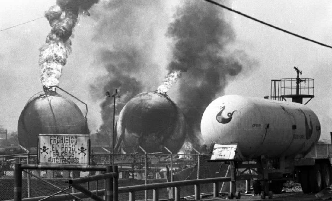 Explosión de pipa de gas en Puente de la Concordia revive tragedia de San Juanico, 40 años después. Foto: Archivo/EL UNIVERSAL