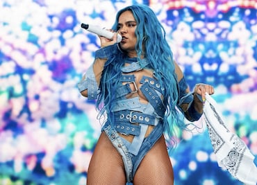 Videos. Karol G sacudió el escenario del festival de Coachella
