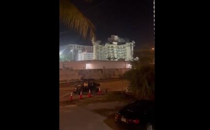 Video. Así fue demolido el edificio que colapsó en Miami Dade