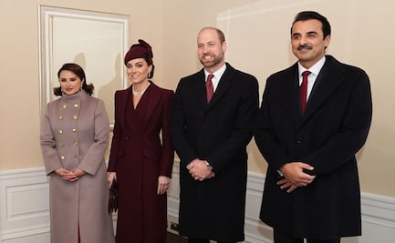 Critican a emir de Qatar por grosero gesto hacia Kate Middleton. ¿Qué hizo?