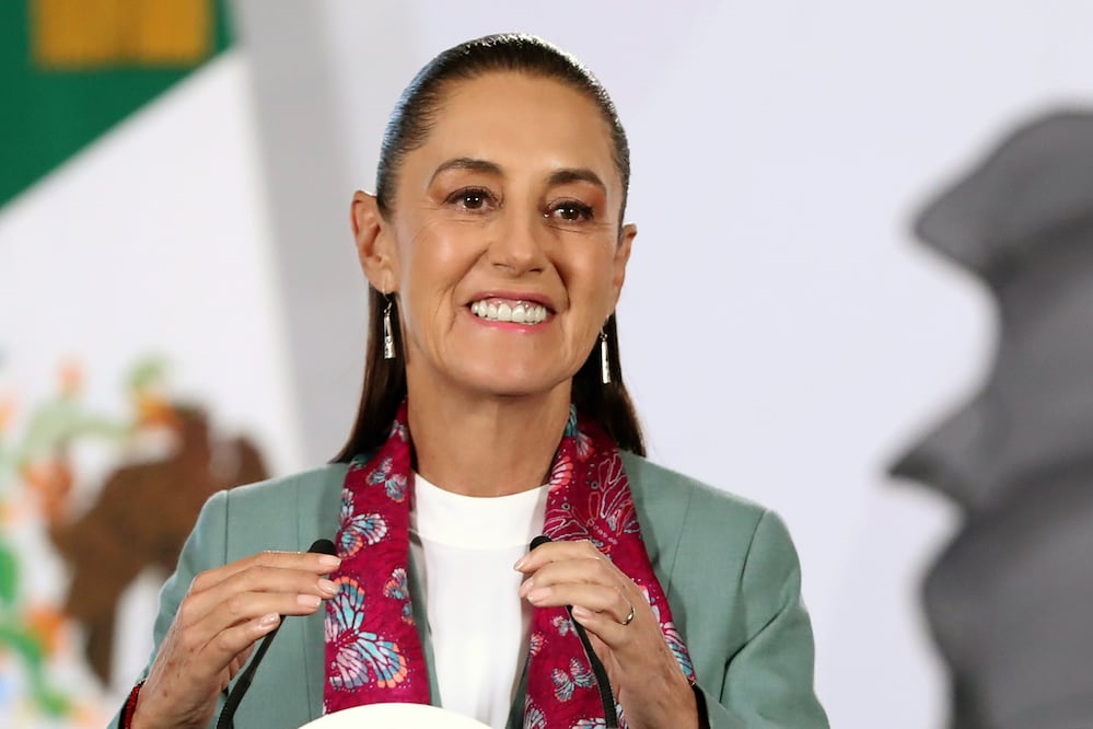 Sheinbaum confirma posible reunión con el rey Felipe VI en Ciudad de México. EFE/Mario Guzmán