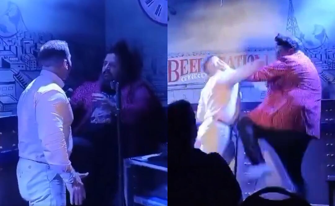 Padre golpea a comediante por comentarios sexuales hacia bebé de tres meses. Captura X